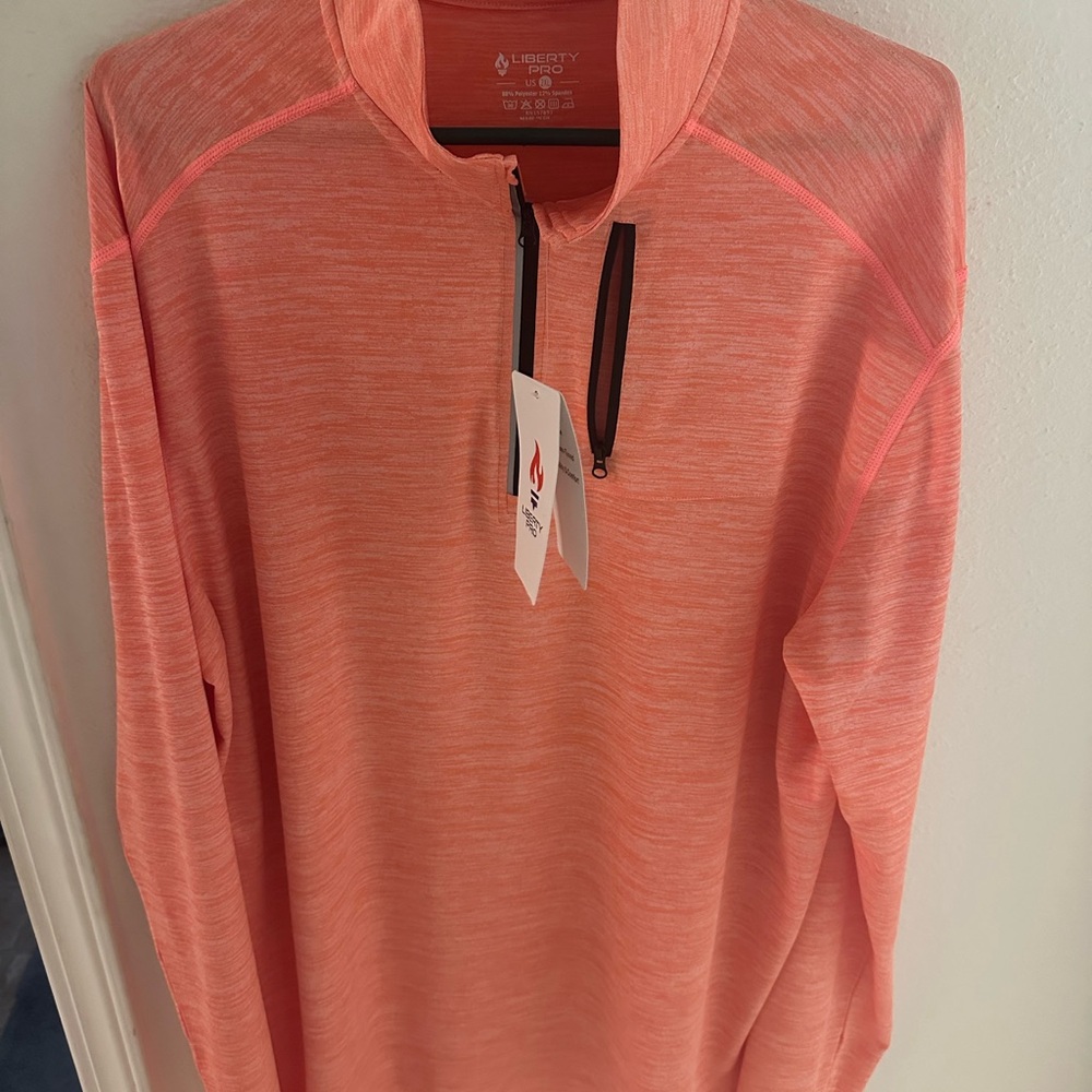 Liberty Orange Quarter-Zip Pullover